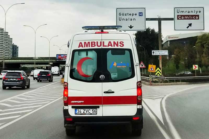 şehirler arası ambulans