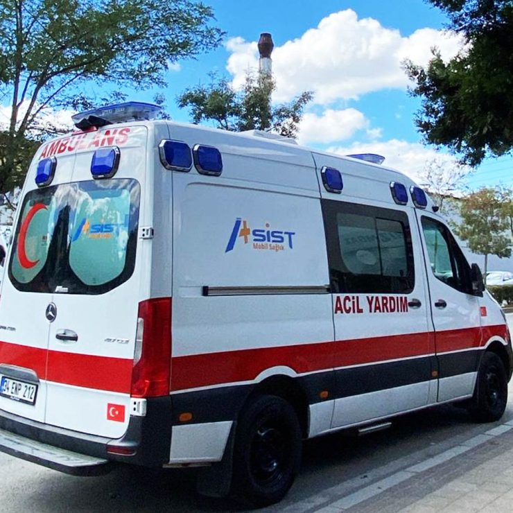 Şehirler arası ambulans uzun yol ambulansı