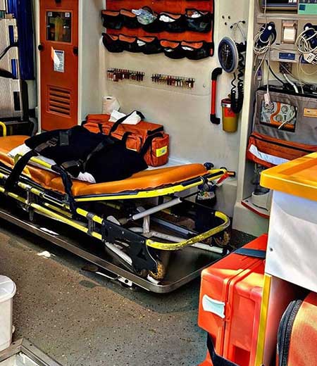 tam donanımlı ambulans