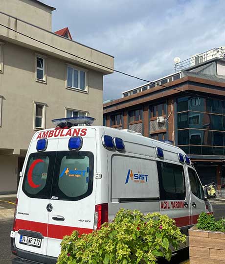 şehirler arası özel ambulans
